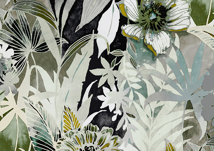 Bali, Green - Roman Blind - Image 7